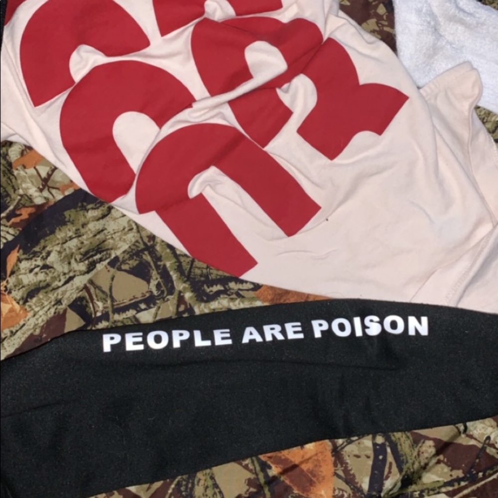 “people are poison” hoodie